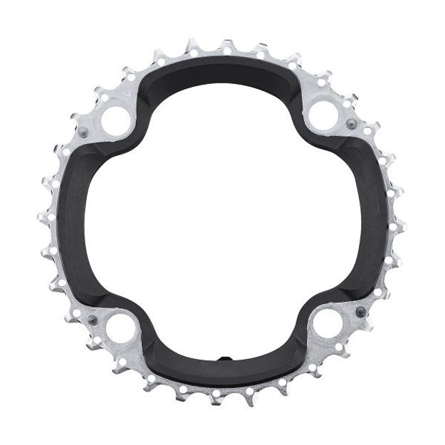 Picture of SHIMANO DEORE XT FC-M770 9 SPEED MIDDLE CHAINRING 4 BOLT 104
